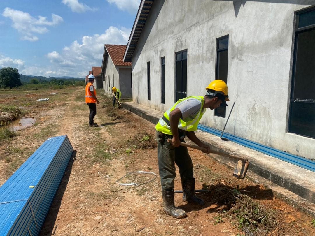 FELDA Kerteh site works