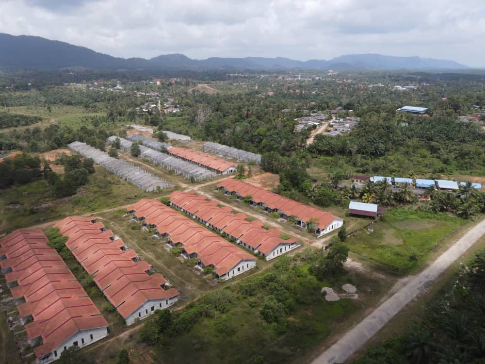 FELDA Kerteh aerial view