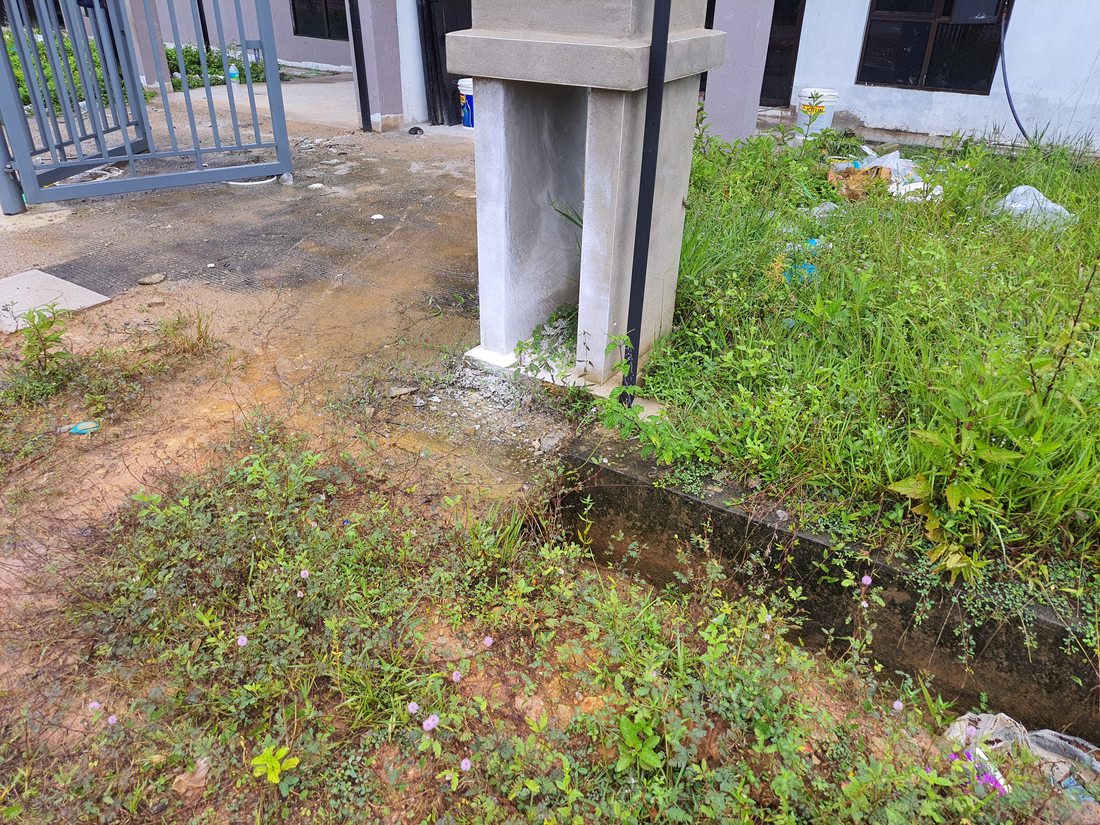 FELDA Kerteh drainage headwall