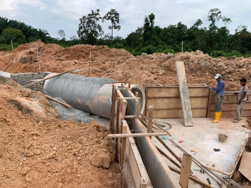 FELDA culvert installation