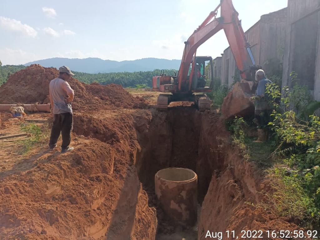 FELDA excavation works